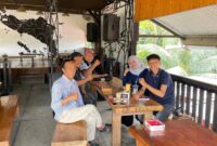 KETUA HIMARI SAAT SILATURAHMI BERSAMA ORMAS DAN INSAN PERS