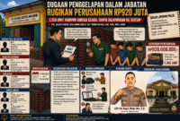 ILUSTRASI KASUS DUGAAN PENGGELAPAN DALAM JABATAN YANG DI TANGANI POLSEK RIMBO BUJANG