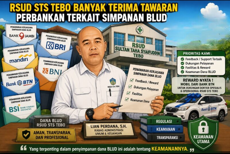 ILUSTRASI KERJA SAMA DANA BLUD RSUD TEBO