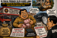 ILUSTRASI PERTANGGUNGJAWABAN EKS-KADIS DAMKAR TEBO