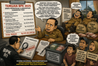 ILUSTRASI TEMUAN DI DINAS PENDIDIKAN KABUPATEN TEBO TA.2025