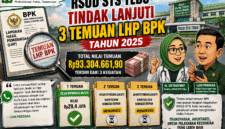 ILUSTRASI PENGEMBALIAN TEMUAN BPK TERHADAP RSUD STS TEBO