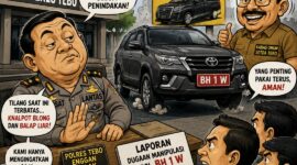 ILUSTRASI LAPORAN TIM 8 TEBO KE POLRES TEBO