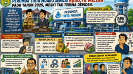 ILUSTRASI MODAL DAN TEMUAN PADA PDAM TIRTA MUARO TEBO